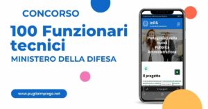 Concorso Ministero della Difesa: 100 Posti per Funzionari Tecnici