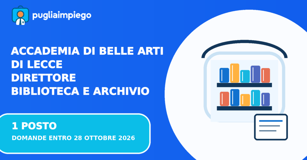 Illustrazione di una direttrice che sistema libri e fascicoli in una biblioteca e archivio.