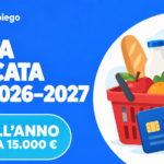 Carta Dedicata a te 2026–2027: 500 euro all’anno per famiglie con ISEE fino a 15.000 euro
