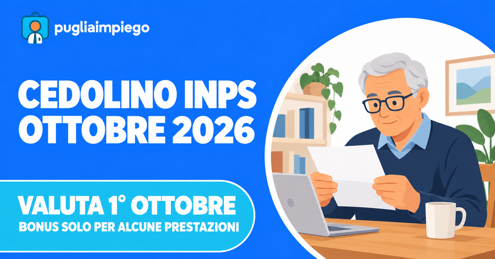 Cedolino INPS ottobre 2026: valuta 1° ottobre e bonus solo per alcune prestazioni