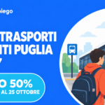 Bonus trasporti studenti Puglia 2026/27: sconto del 50% sugli abbonamenti