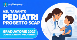ASL Taranto: graduatorie pediatri per il progetto SCAP 2027