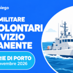 Marina Militare: 100 volontari in servizio permanente nelle Capitanerie di Porto, scadenza 7 novembre 2026