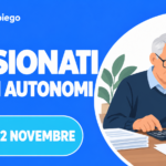Pensionato consulta documenti sui redditi da lavoro autonomo con scadenza 2 novembre 2026