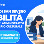 Mobilità al Comune di San Severo per 2 istruttori amministrativi e 1 funzionario culturale, domande entro il 20 novembre 2026