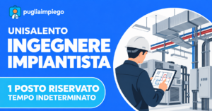 UniSalento: ingegnere impiantista, concorso riservato alle categorie protette