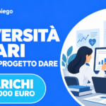 Grafica dei 3 incarichi DARE dell’Università di Bari